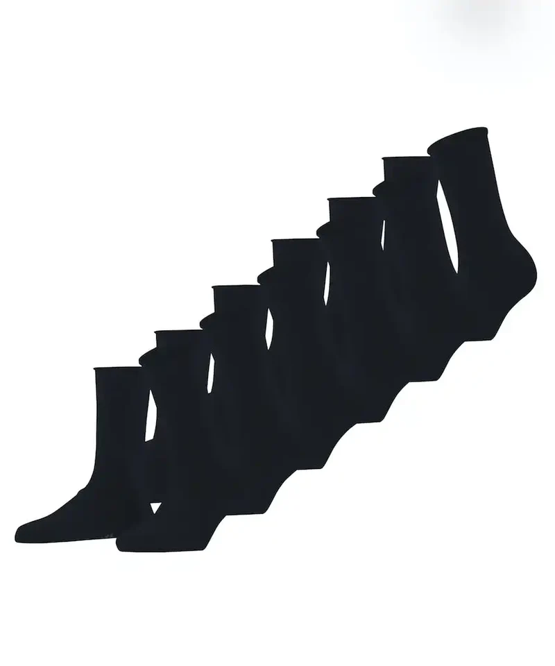 FALKE 6-paar Happy heren sokken - Katoen