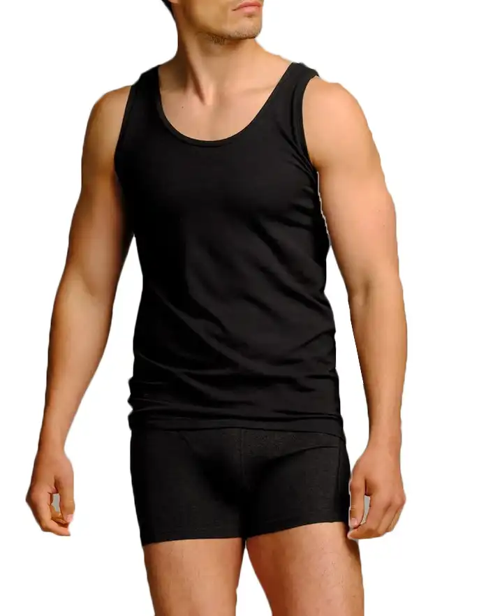 Boru Bamboo heren onderhemd - Bamboe singlet