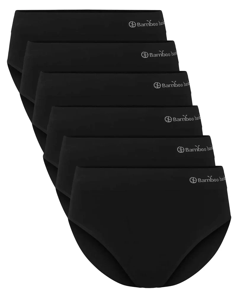 Bamboo Basics 6-pak naadloze dames slips - Belle