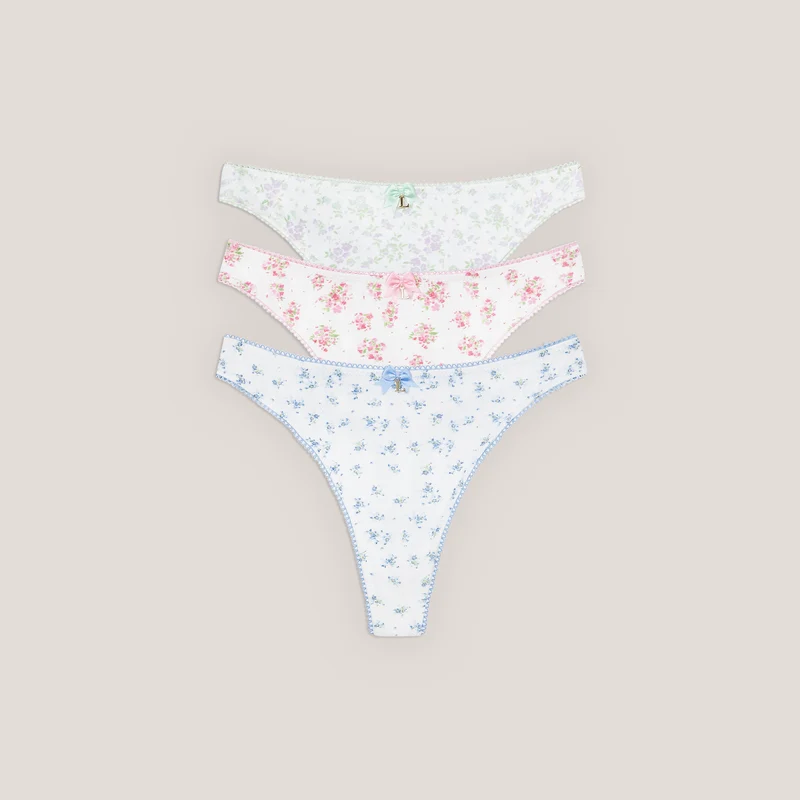 Bloom Strings (3-Pack) - Bloemenprint