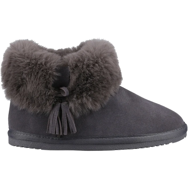 Hush Puppies Dames Ayana Classic Slipper | Grijs