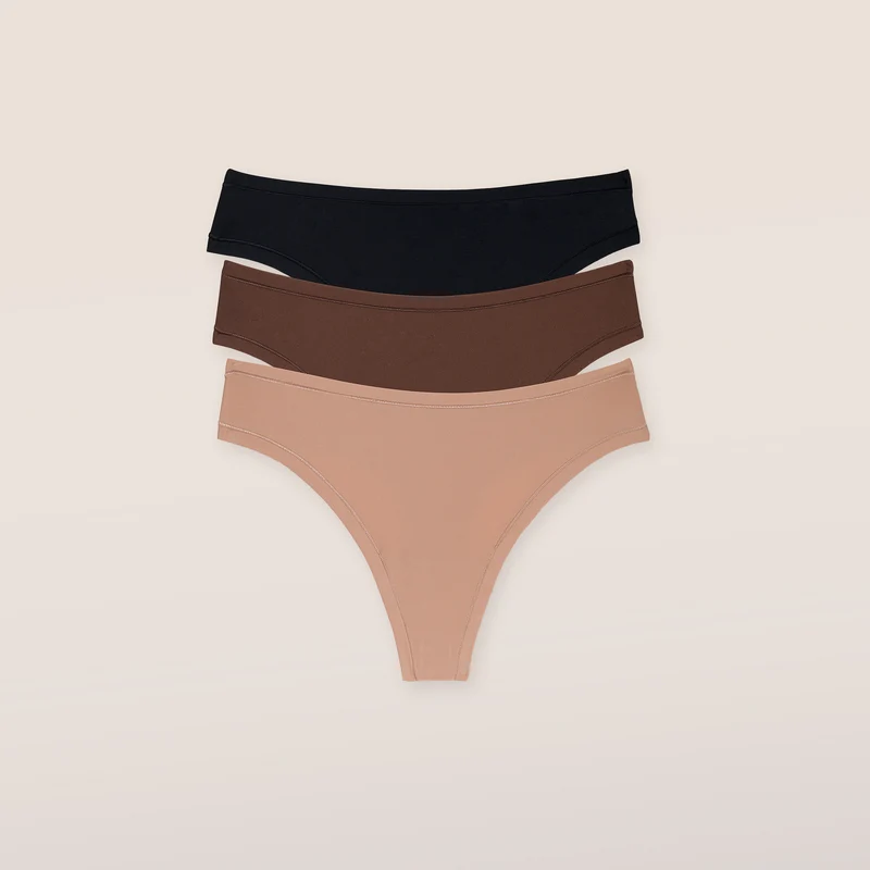 Nude String (3-Pack) - Multi