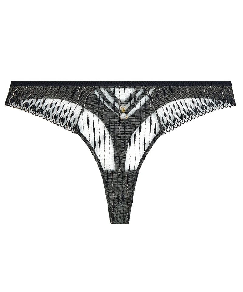 Voodoo Kiss Tanga Millenium Black