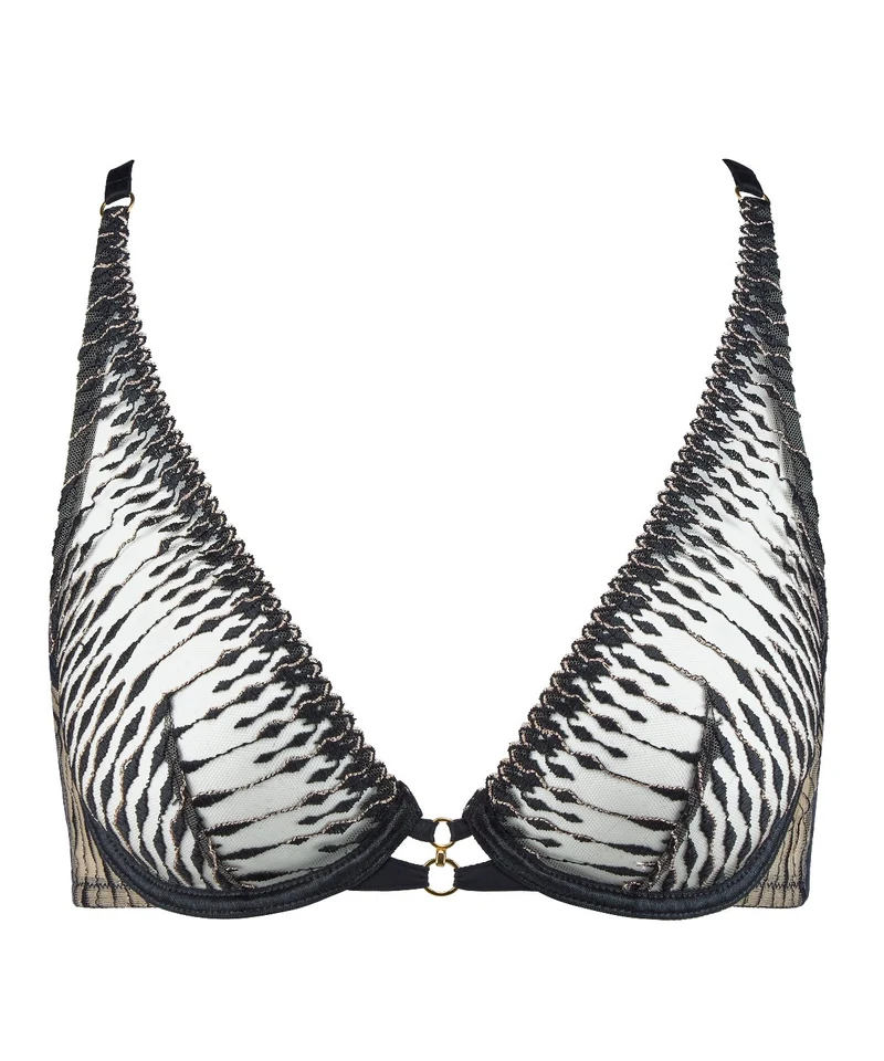Voodoo Kiss Soutien-gorge Triangle avec armatures Millenium Black