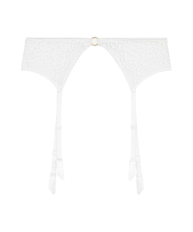 Illusion Fauve Porte-jarretelles White