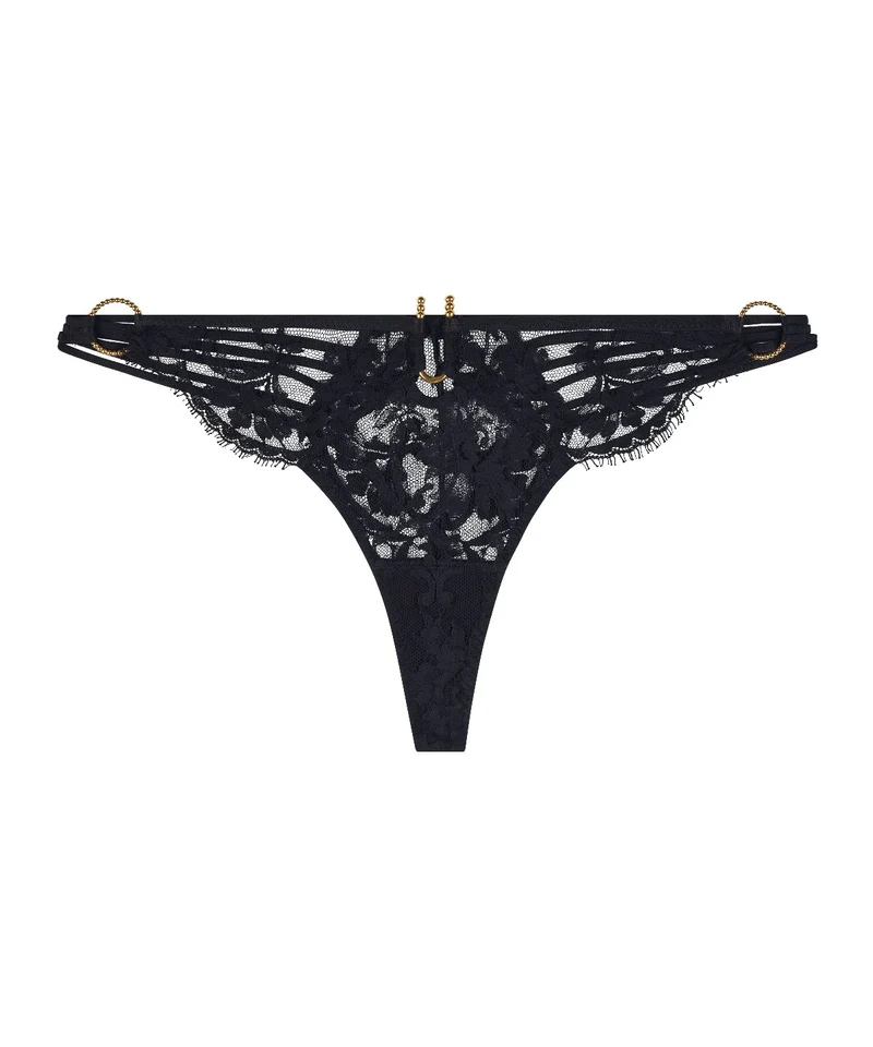 Under Your Spell Tanga Ultra Black