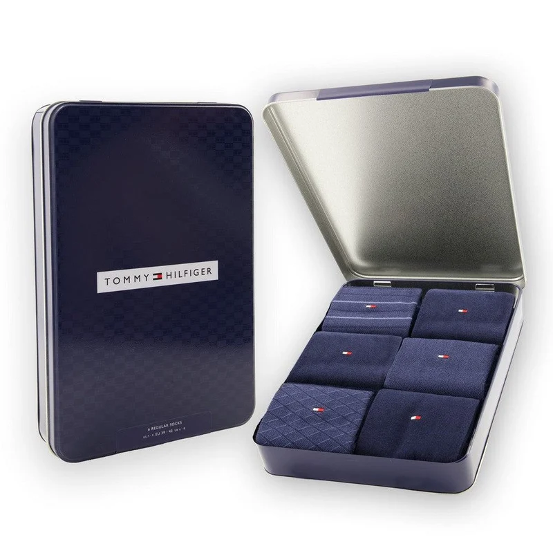 Men Sock 6P Tin Giftbox Birdeye 701235373