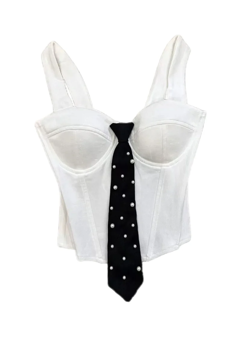 Dames Bustier Top Slim Fit Zomerstijl