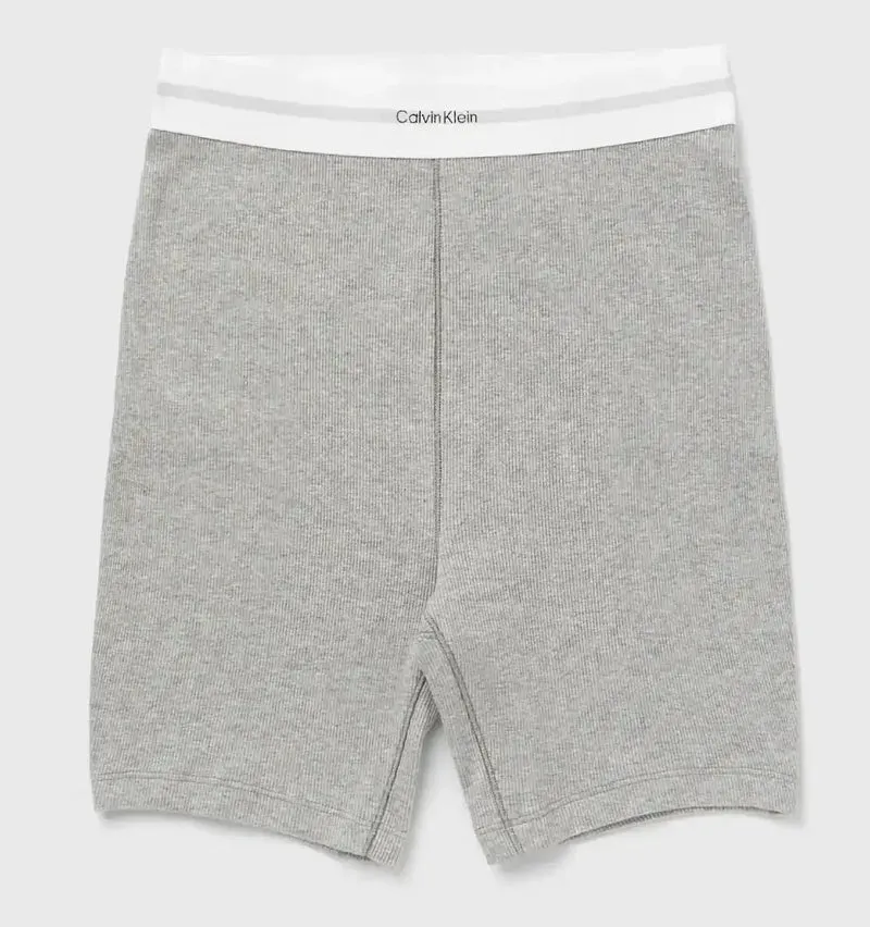 Calvin Klein Dames Korte pyjamabroek - Cotton Stretch Rib