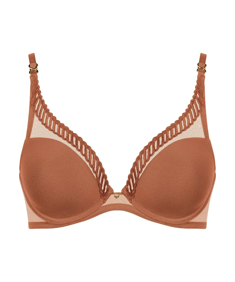 Sheer Emotion Soutien-gorge Triangle avec armatures Honey