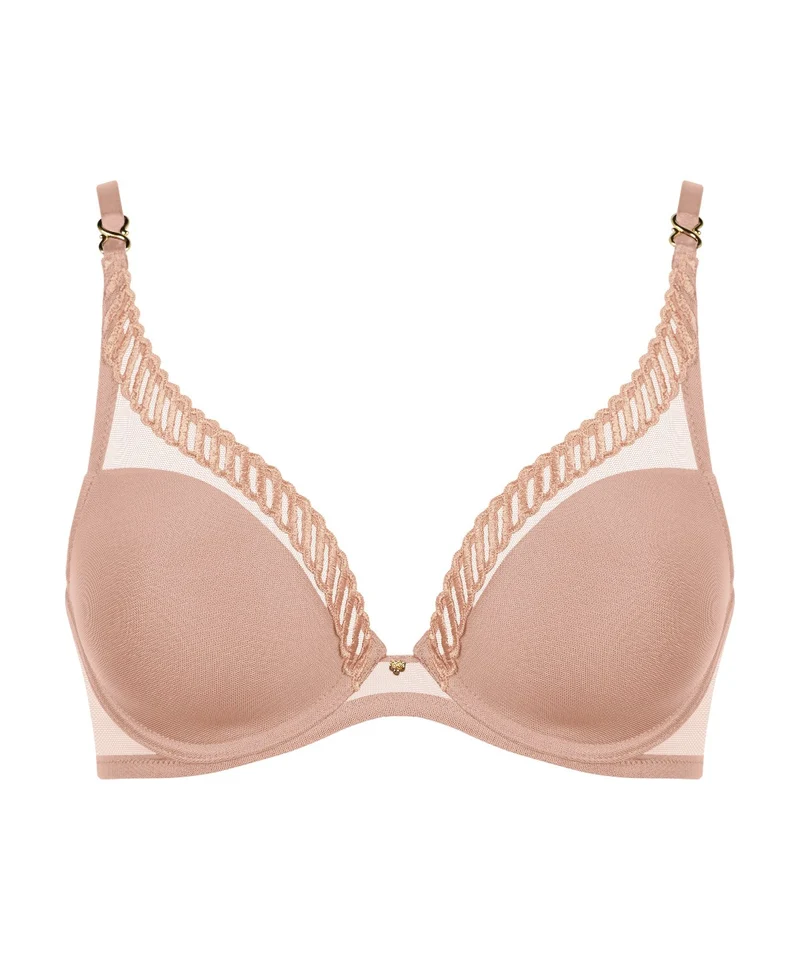 Sheer Emotion Soutien-gorge Triangle avec armatures Sand