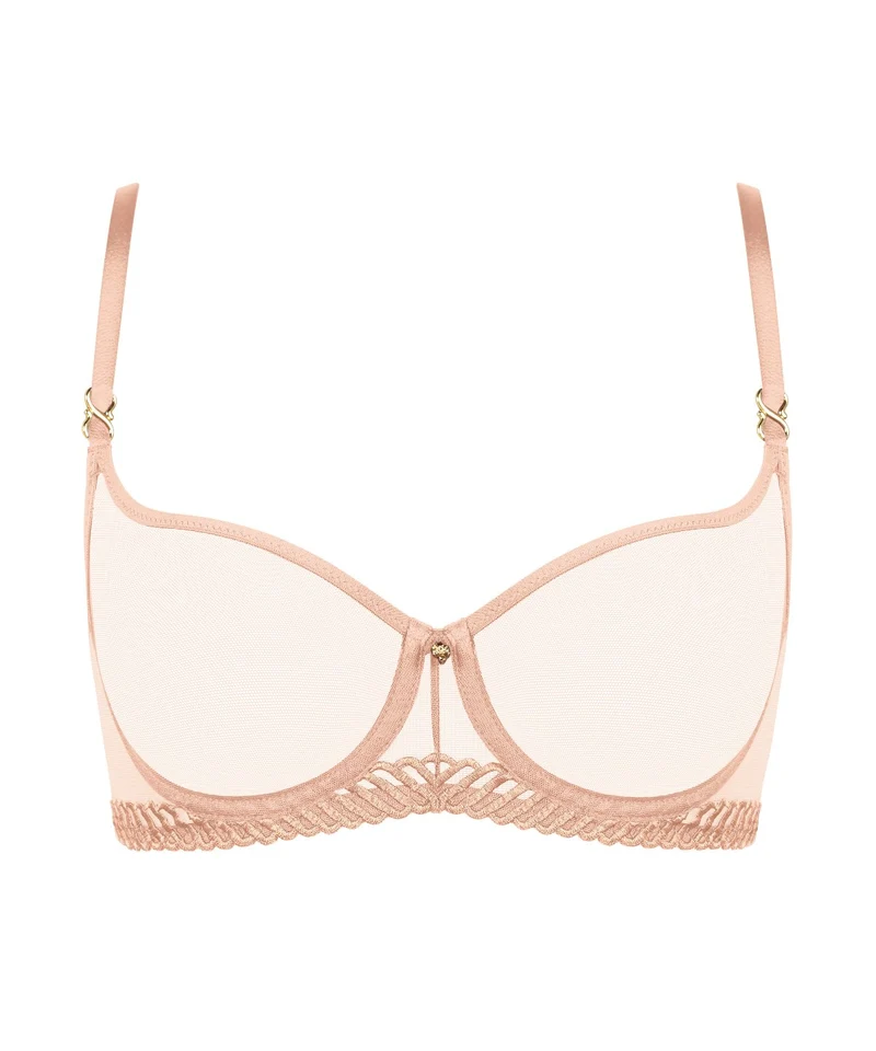 Sheer Emotion Soutien-gorge Corbeille avec armatures Sand
