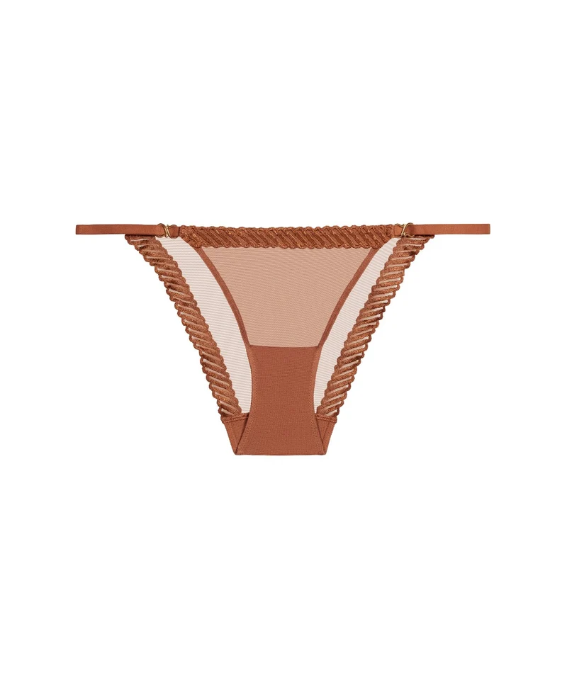 Sheer Emotion Culotte taille basse Honey