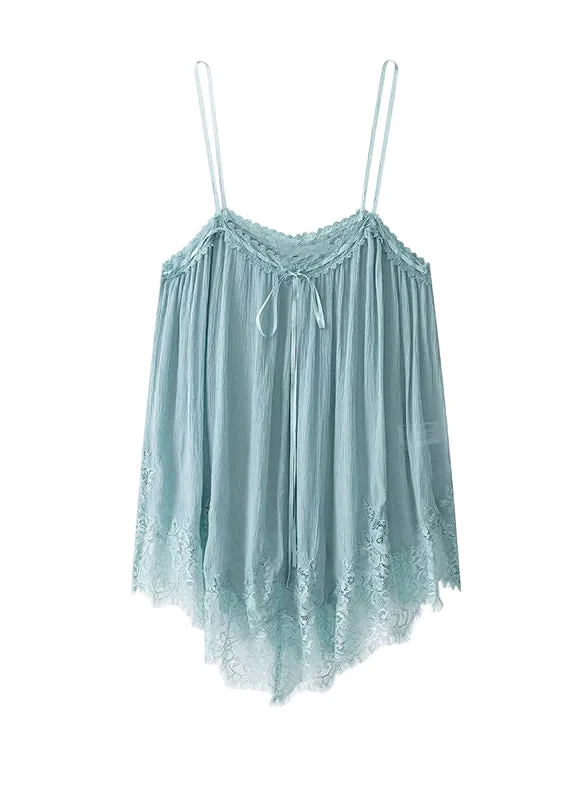 Dames Mouwloos Top Patchwork Stijlvol