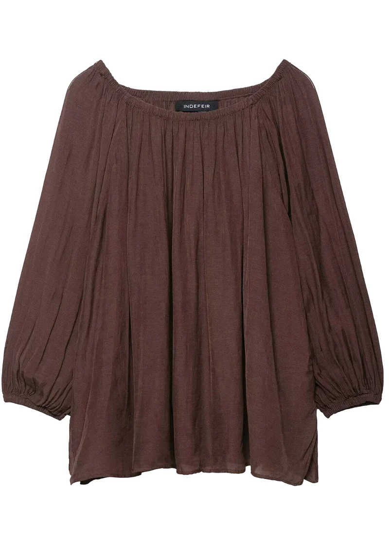 Dames Oversized Shirt Gerimpeld Zomerstijl