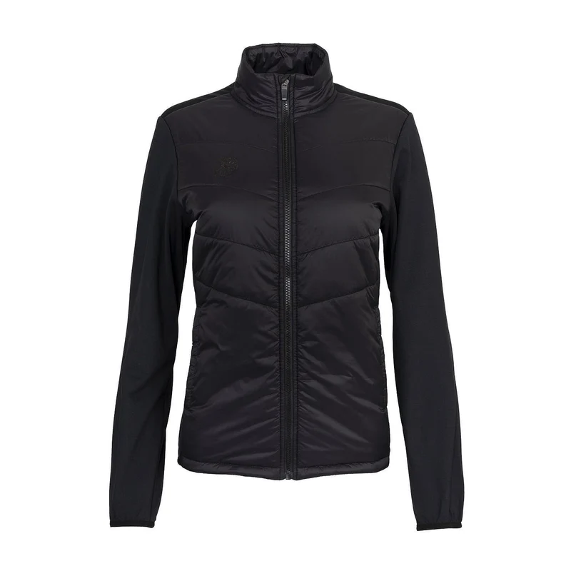 Indian Maharadja Goa Women Padded Jacket Black