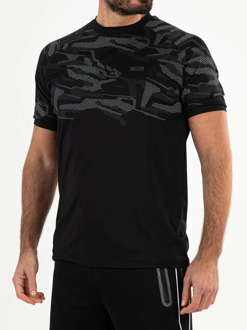 Sjeng Melbourne Tee Black