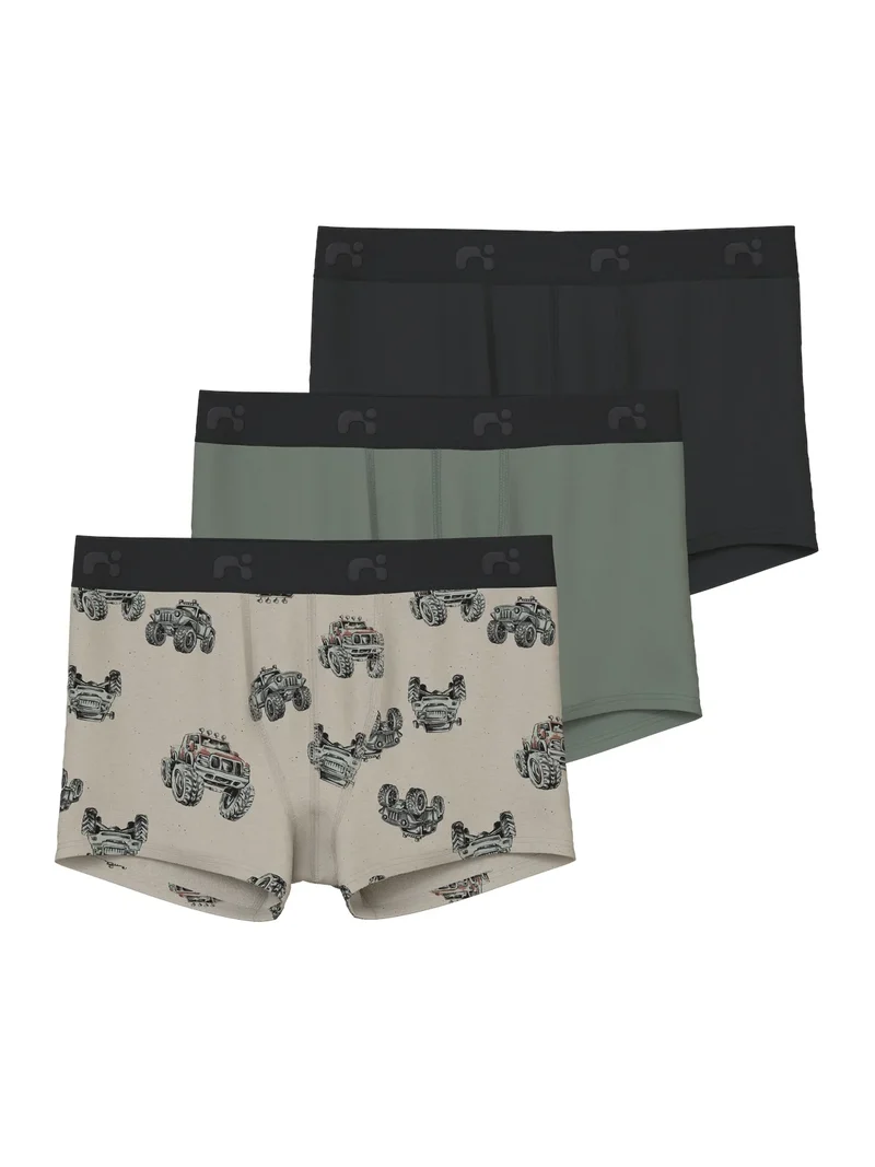 Name-it 3-pak jongens boxershorts - ''Monster Truck''