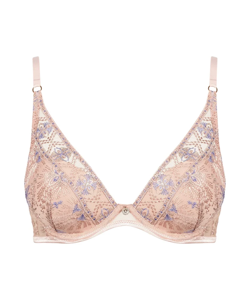 Sound of Heart Soutien-gorge Plunge foulard Lavender Aura