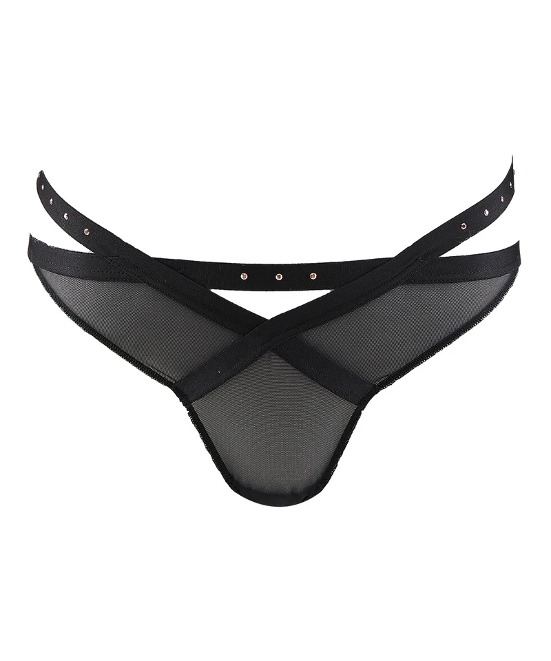 Rencontre Anonyme Culotte taille basse Noir
