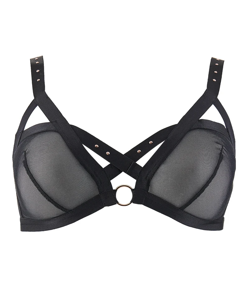 Rencontre Anonyme Soutien-gorge Triangle Noir