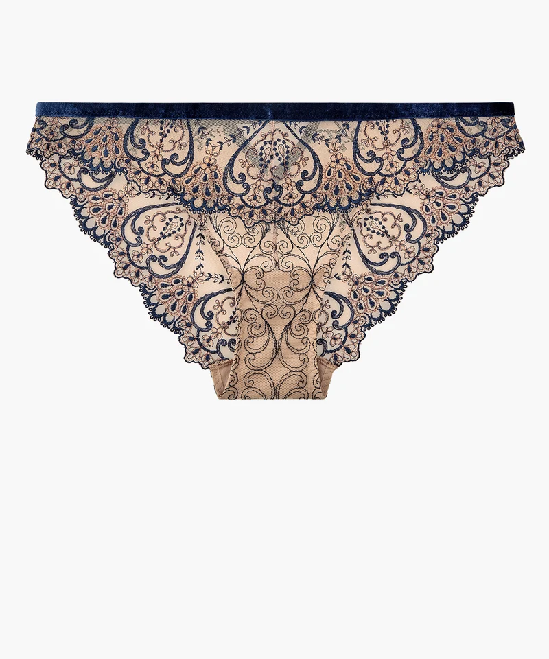 Coeurs Enlacés Culotte taille basse Nightfall
