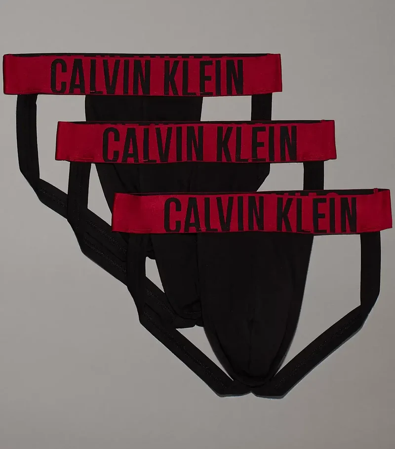 Calvin Klein 3-Pack Jockstraps heren - Zwart