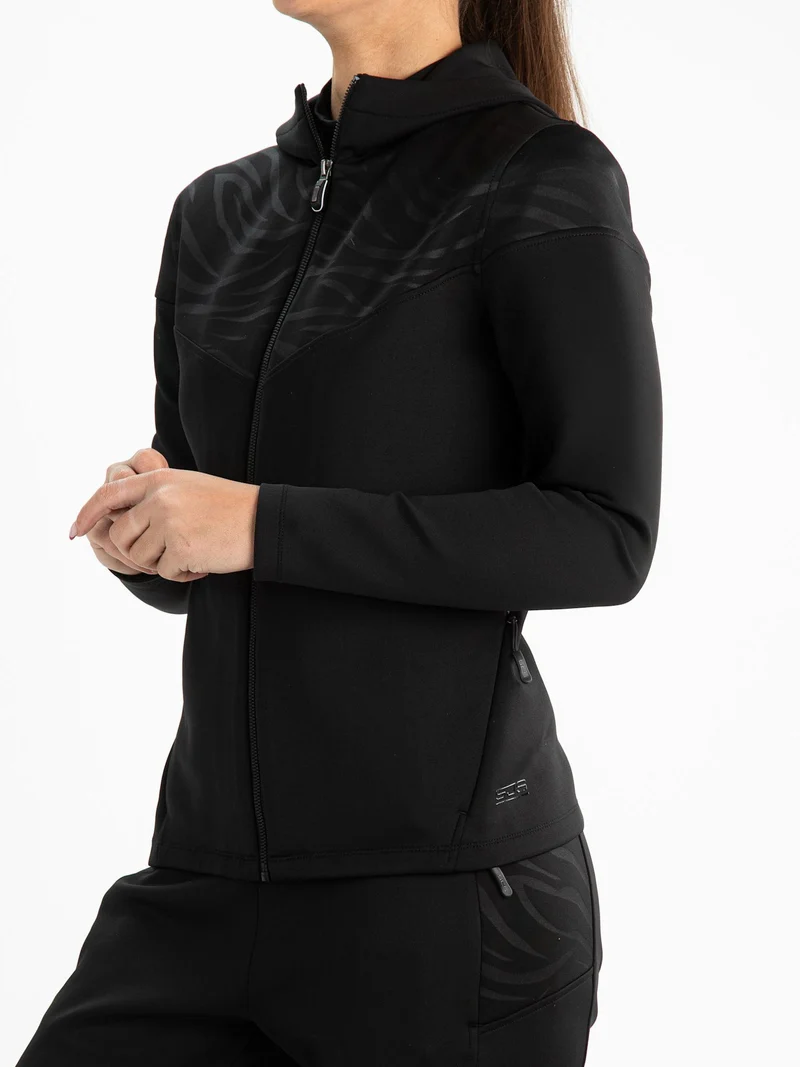 Sjeng Vala Lady Hooded Jacket Black