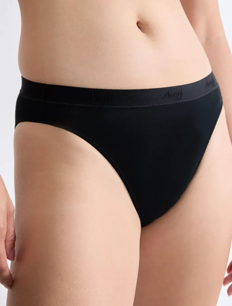 Sloggi 2-pack dames high leg Go Casual