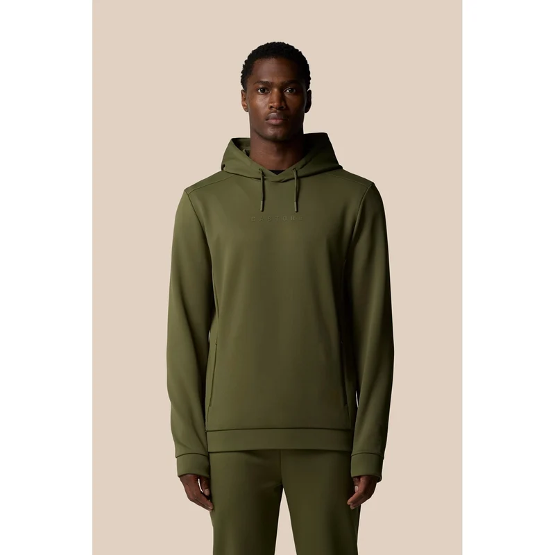 Castore Flex Thermo Hoodie voor heren | Klimopgroen