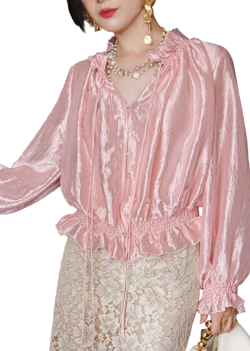 Dames Top Lange Mouwen Patchwork Stijl