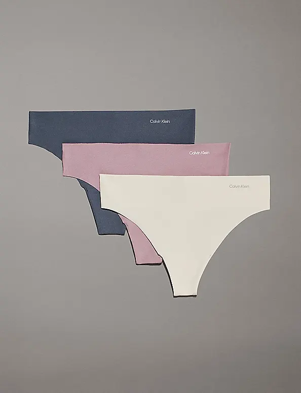 Calvin Klein 3-pack naadloze dames strings