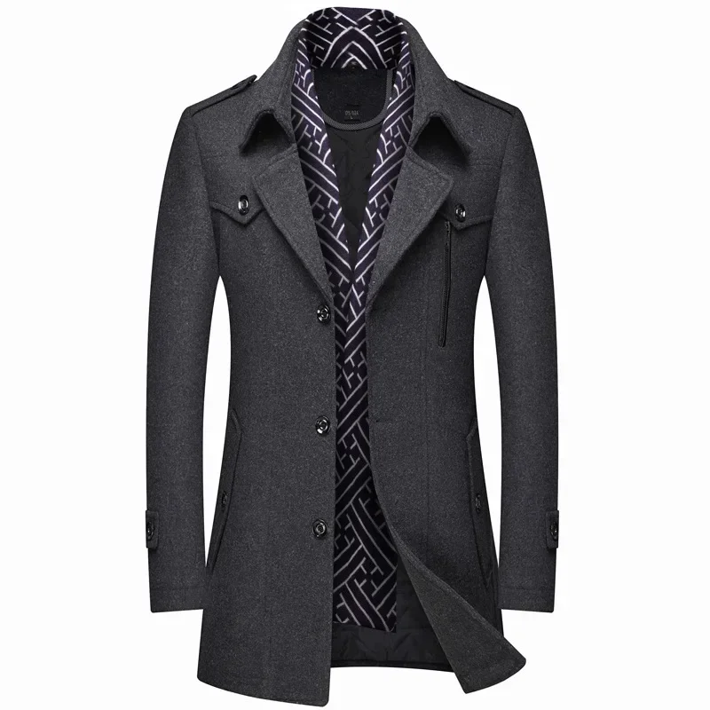 Elegante wollen jas