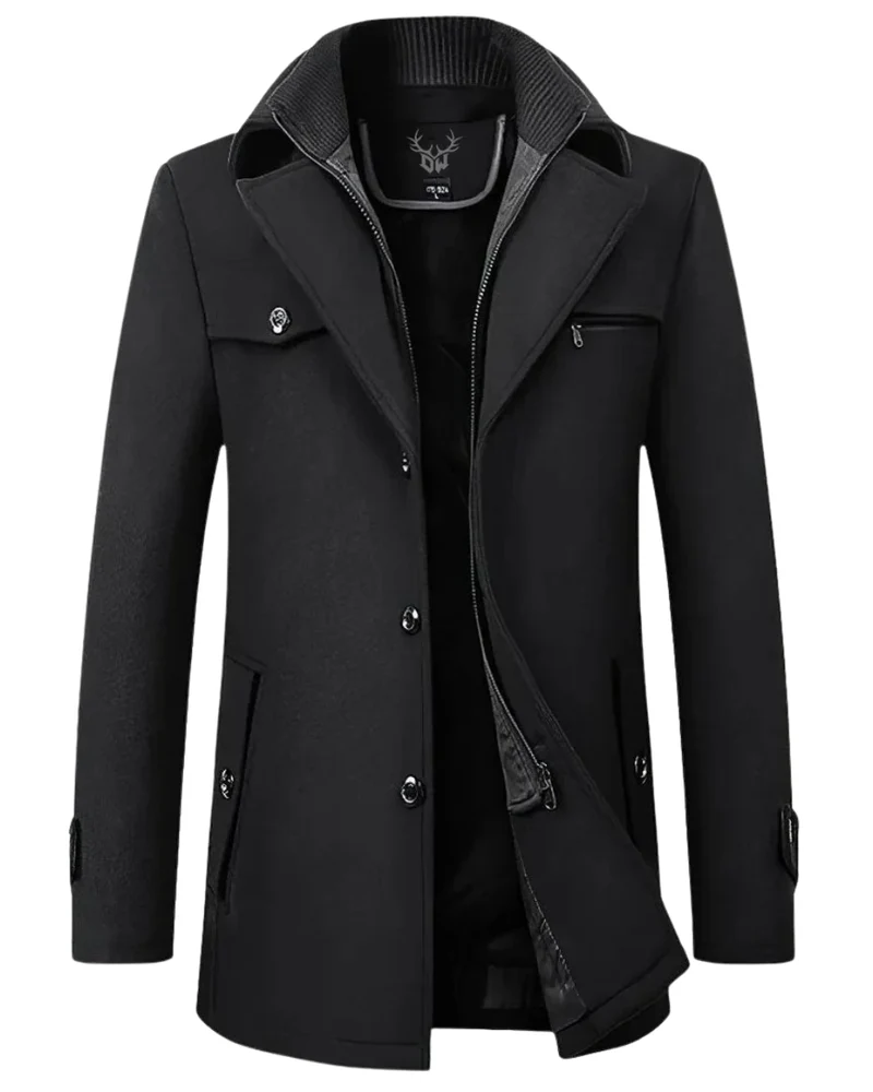 Elegante wollen jas