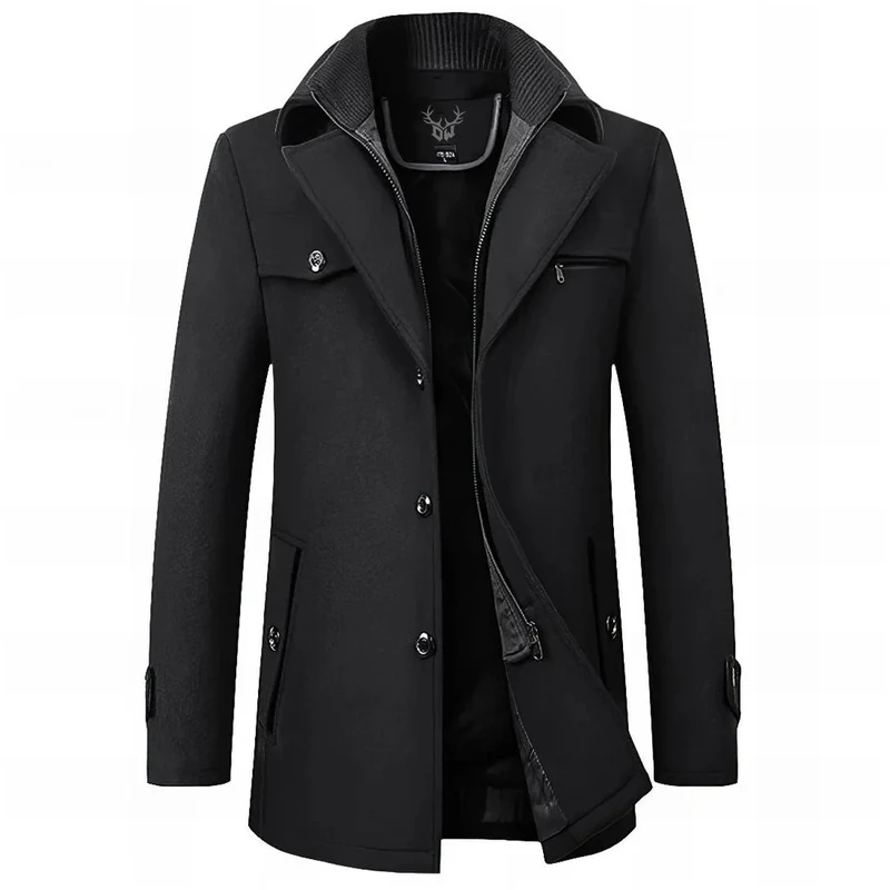 Elegante wollen jas