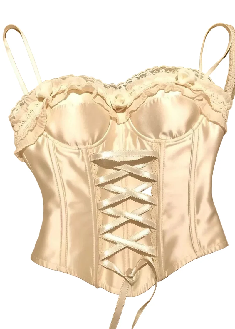 Dames Tweedelige Set Boho Stijl Patchwork Kant