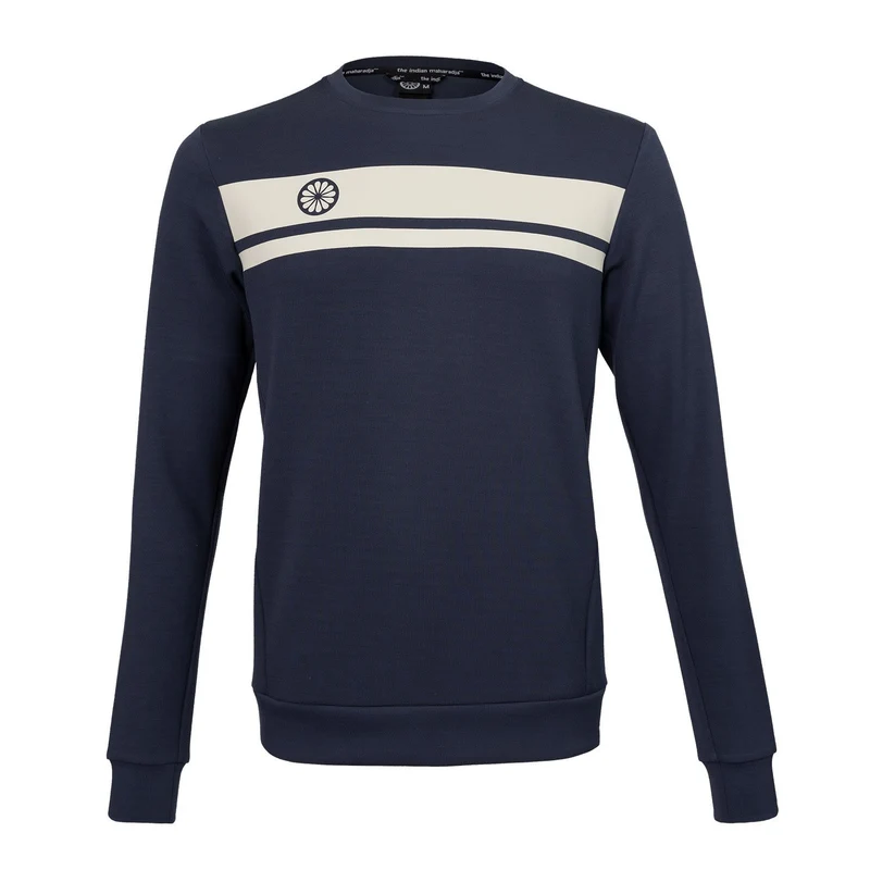 Indian Maharadja Men Soft Supreme Sweater Night Blue