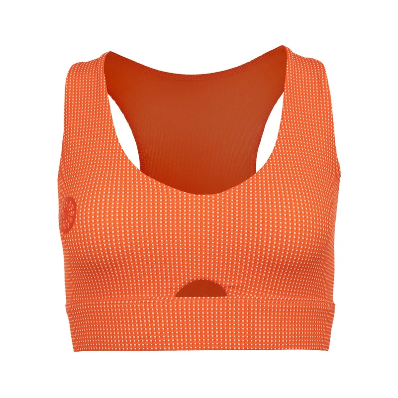 Indian Maharadja Cut-Out Bra Women Sunset Orange