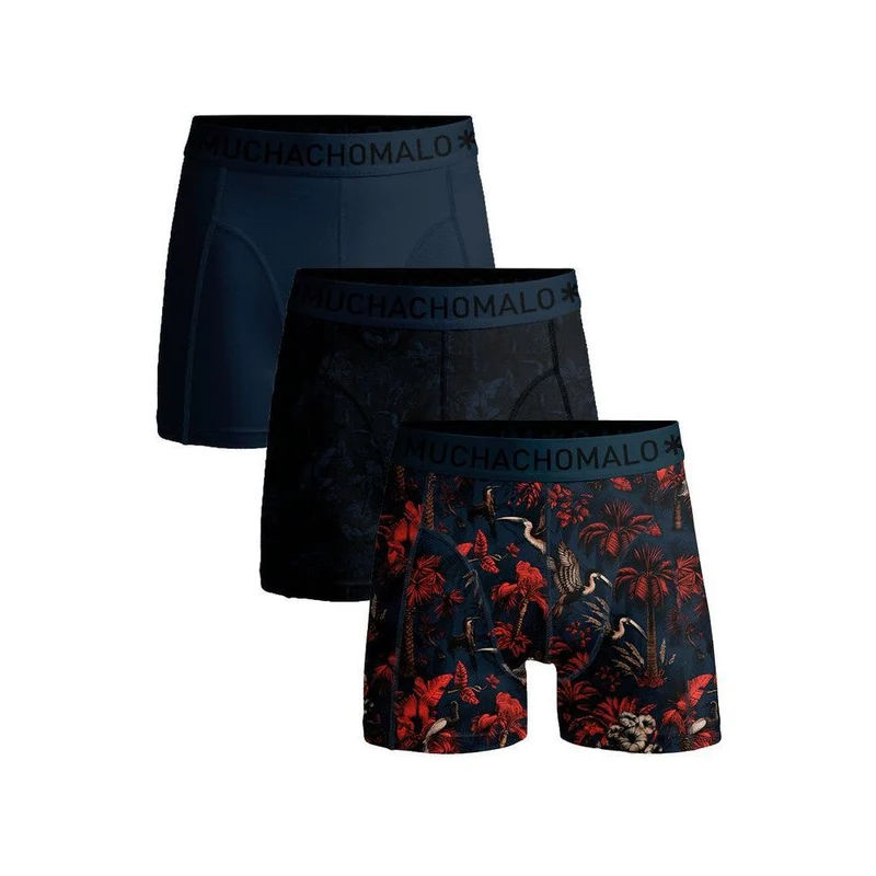 Men 3-Pack Boxer Shorts PALMBIRDS1010