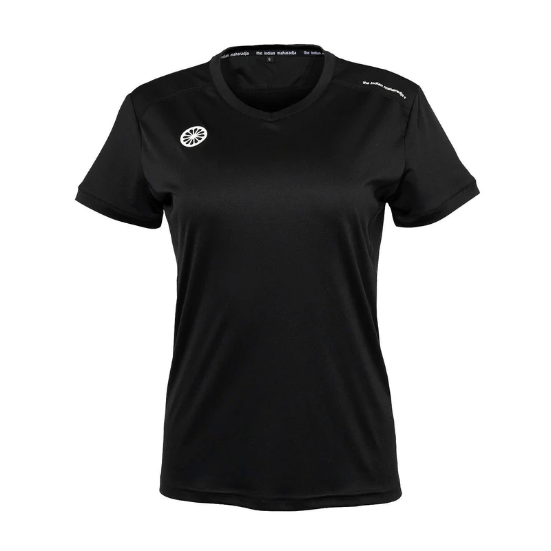 Indian Maharadja Jaipur Women Performance Tee Black