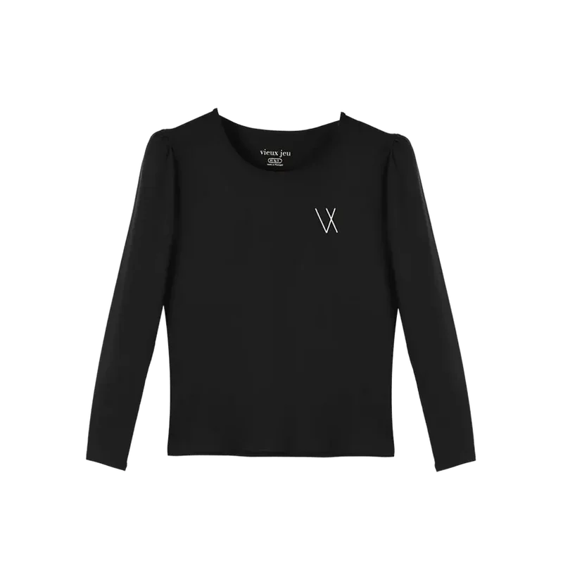 Vieux Jeu Millie Longsleeve Black
