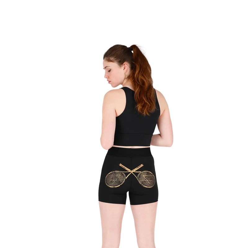 Vieux Jeu Marie Short Tennis Black