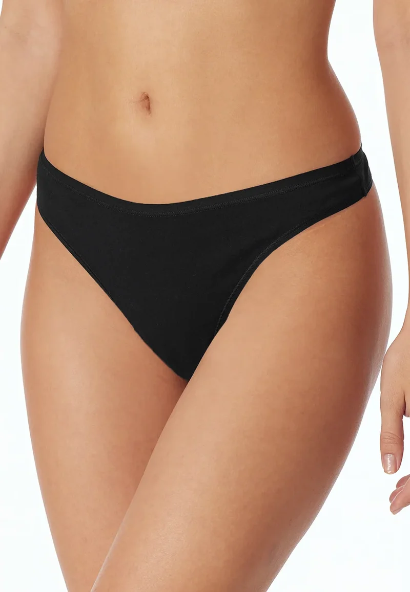 Schiesser 2-Pack strings dames 95/5 - Biologisch katoen