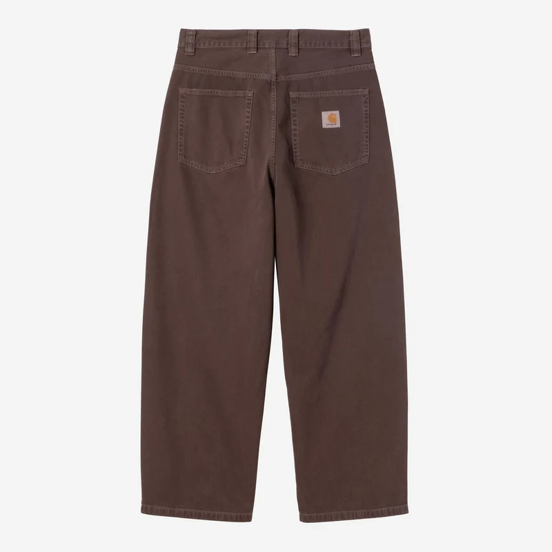 Carhartt WIP HEREN Brandon Clark Twill Pant | Palisander Stone geverfd