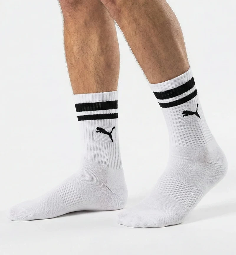 Puma 2-Paar sport sokken Heritage Stripe