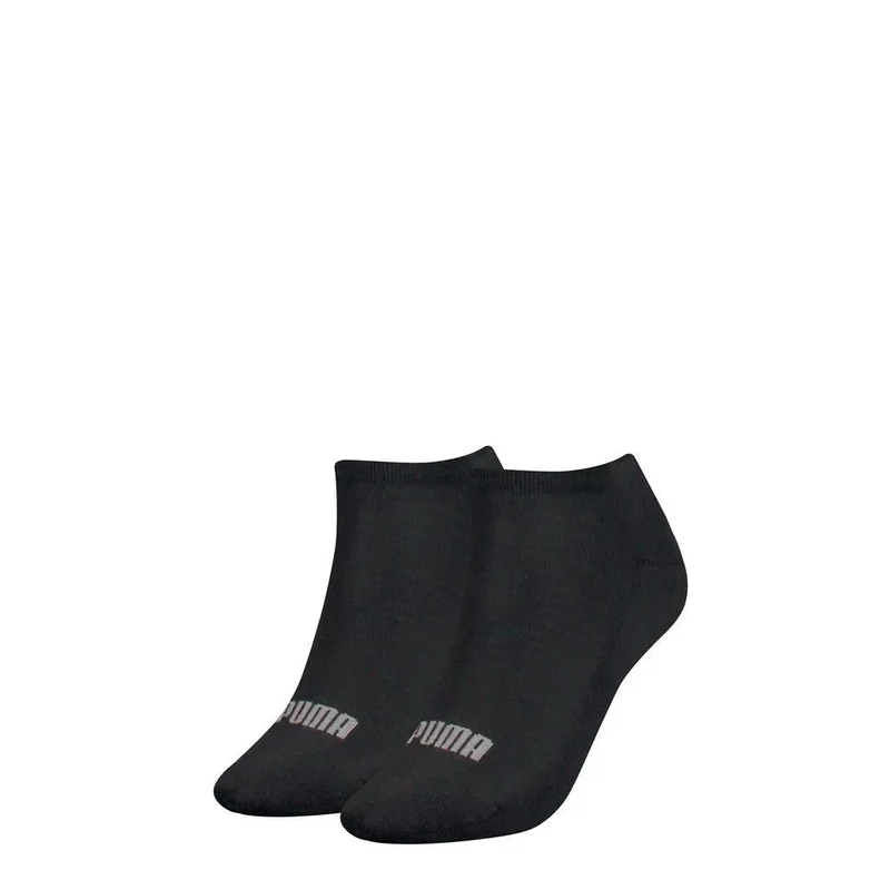 Puma 2 paar dames sneaker sokken - Badstof zool