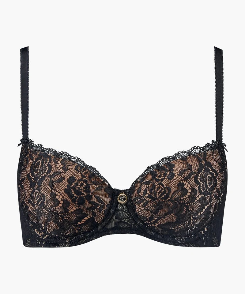 Rosessence Soutien-gorge Corbeille coques confort Black