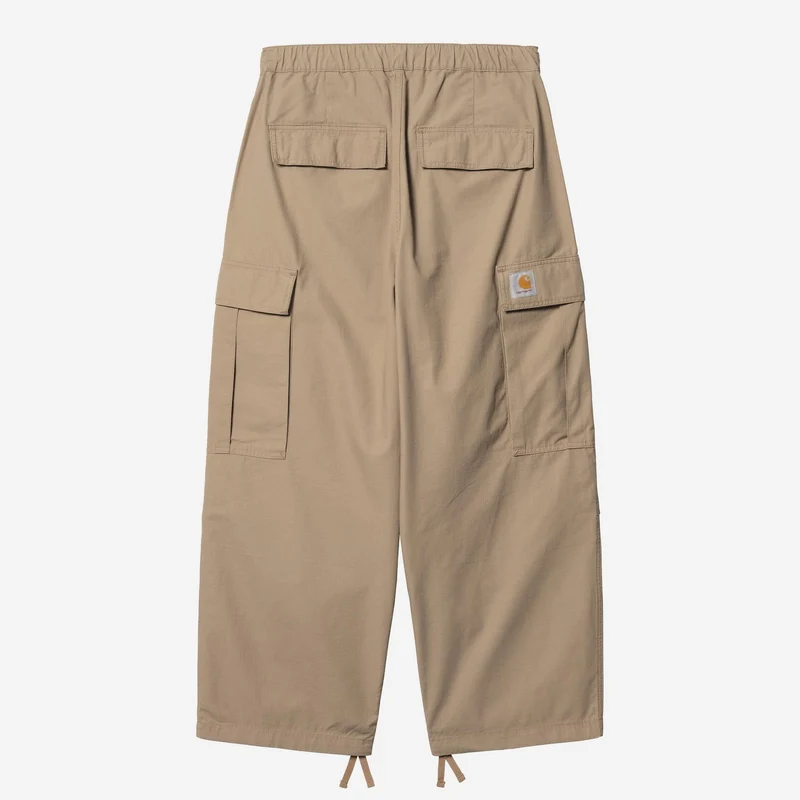 Carhartt WIP HEREN Jet Cargo Broek | Gespoeld leer