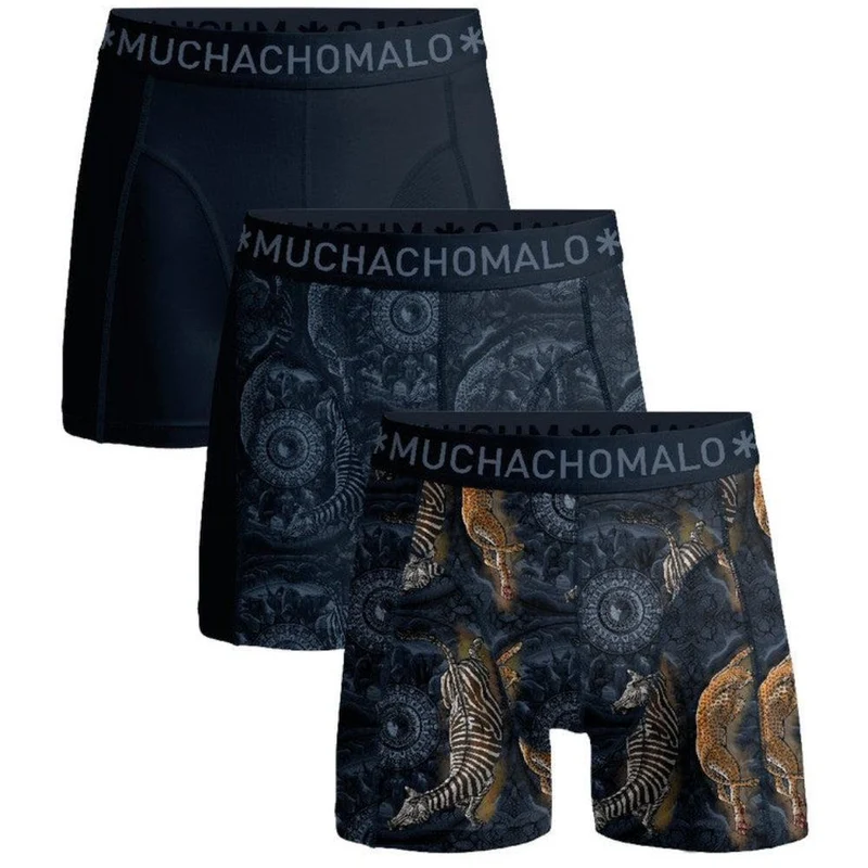 Men 3-Pack Boxer Shorts Circle of Life U-CIRCLEOFLIFE1010