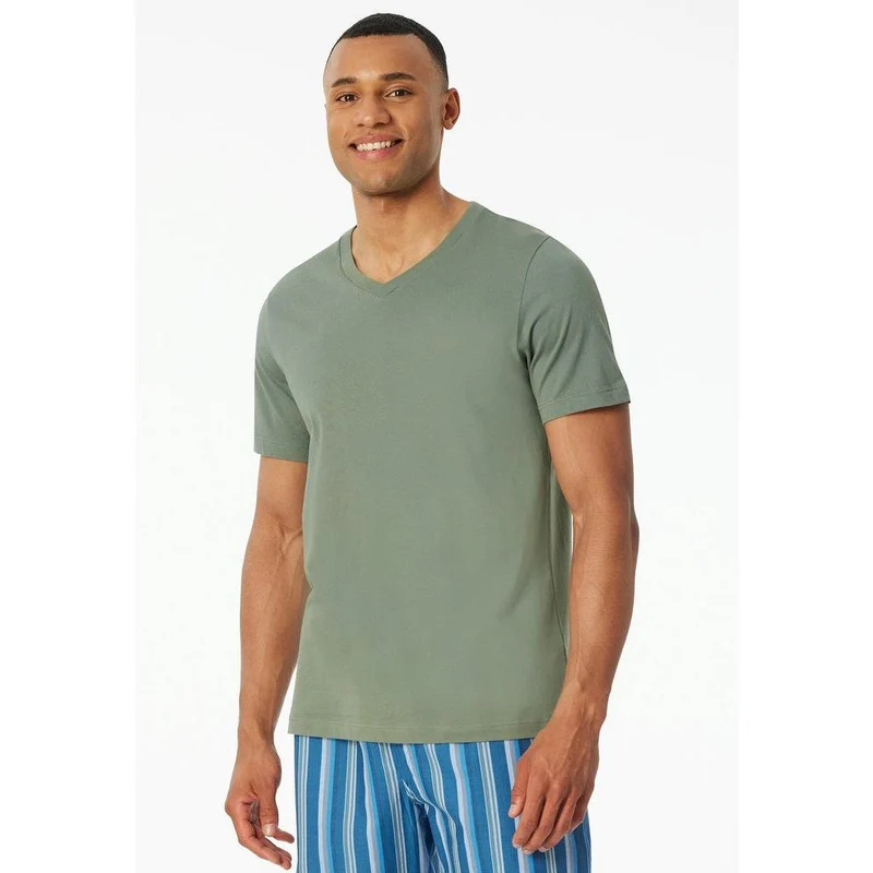 T-Shirt V-Ausschnitt 182181